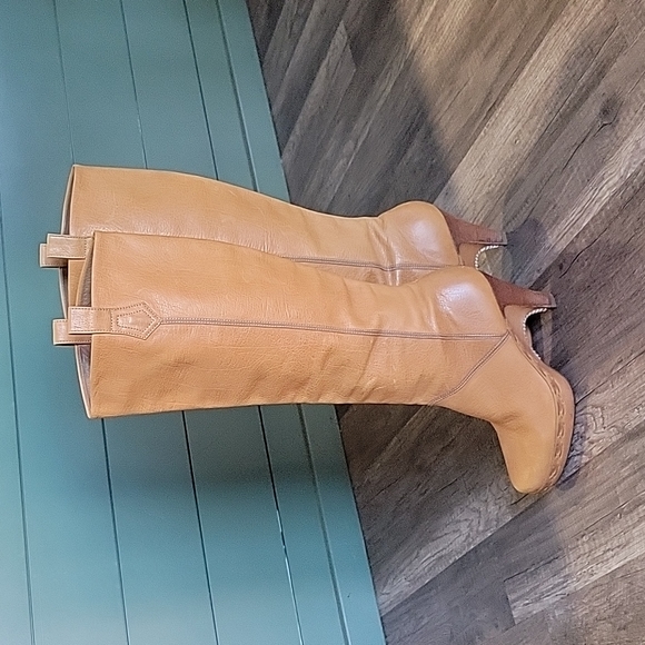 Cole Haan Shoes - Cole Haan Kenna Knee High Camel Tan Boots